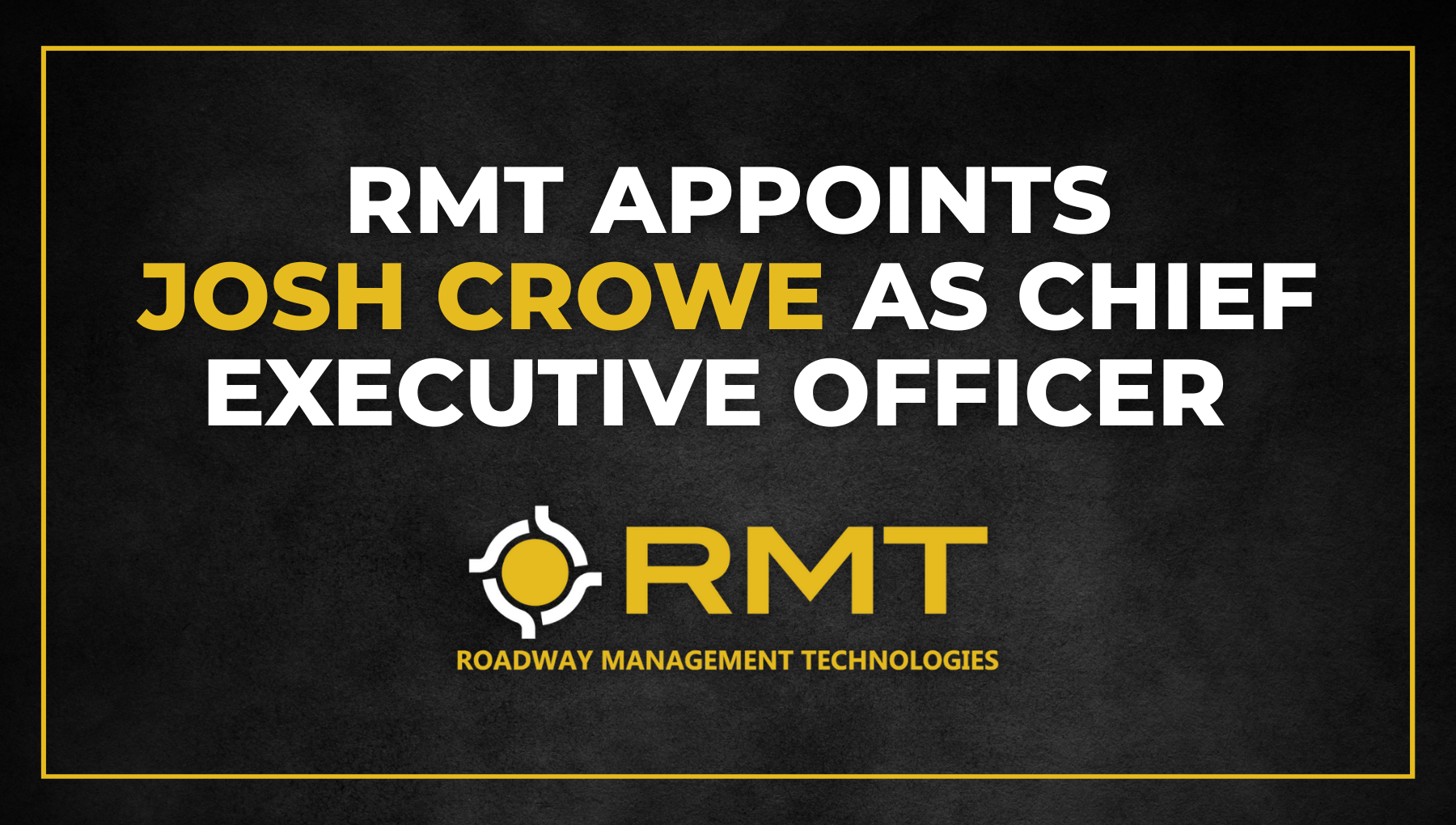 Josh Crow Appointed as RMT CEO